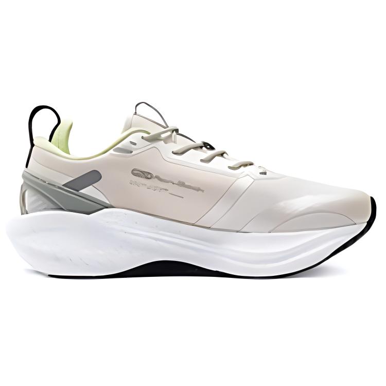 361° Foam Explosion 4.0 Anti-Slip Wear-Resistant Low-Top Sprint Running Shoes Men's Beige Green купить в интернет-магазине Yoocart с быстрой доставкой по России.
