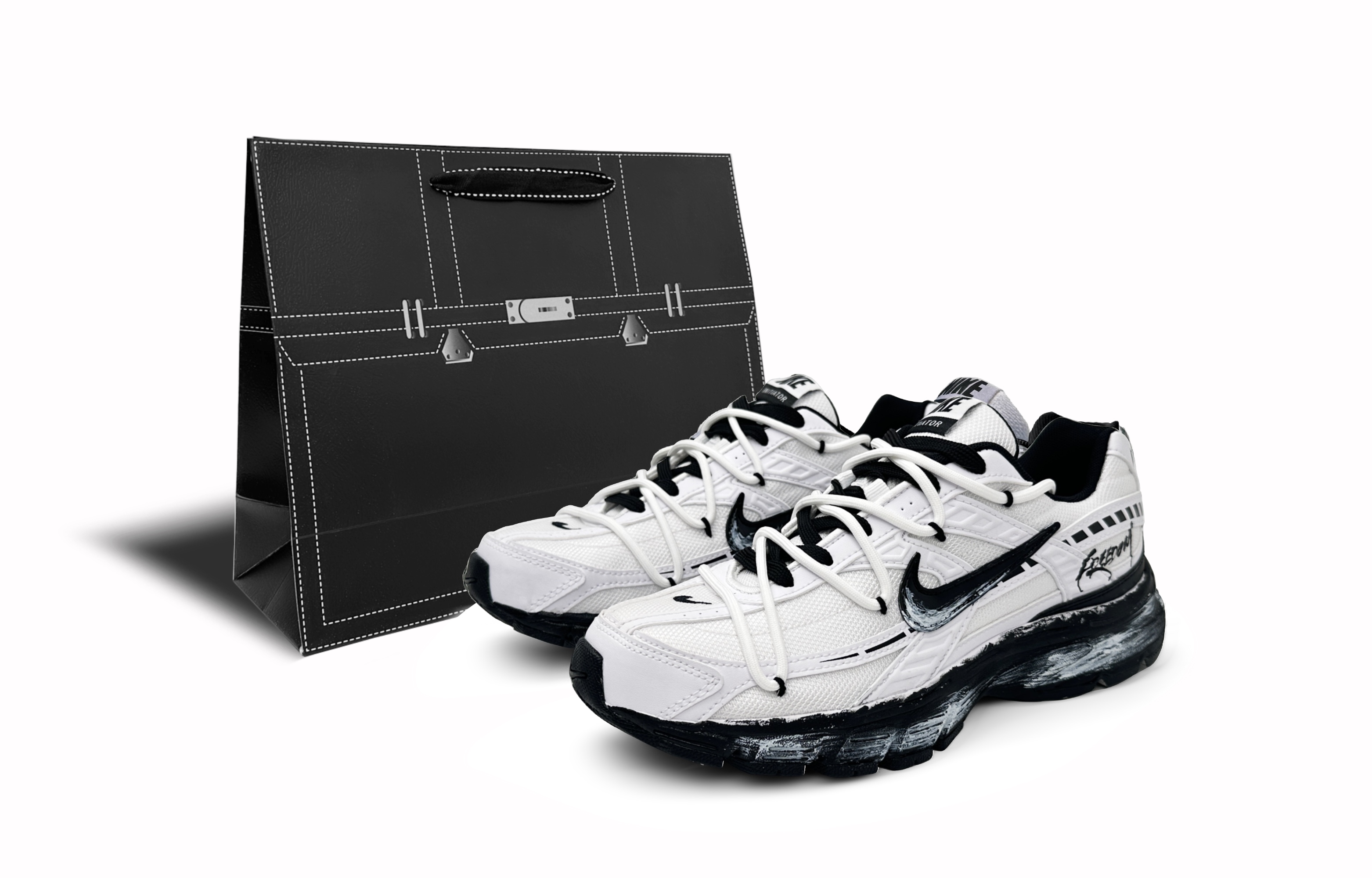 Nike Initiator Low top Running Shoes Unisex Black