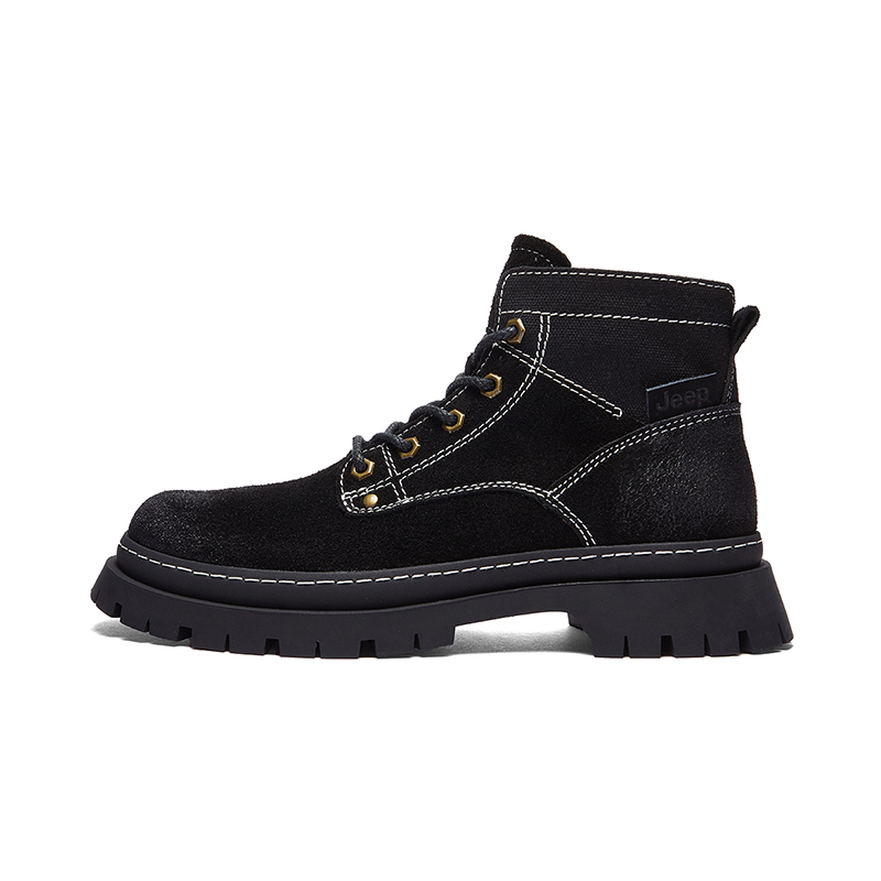 Jeep Short Martin Boot Men's Black