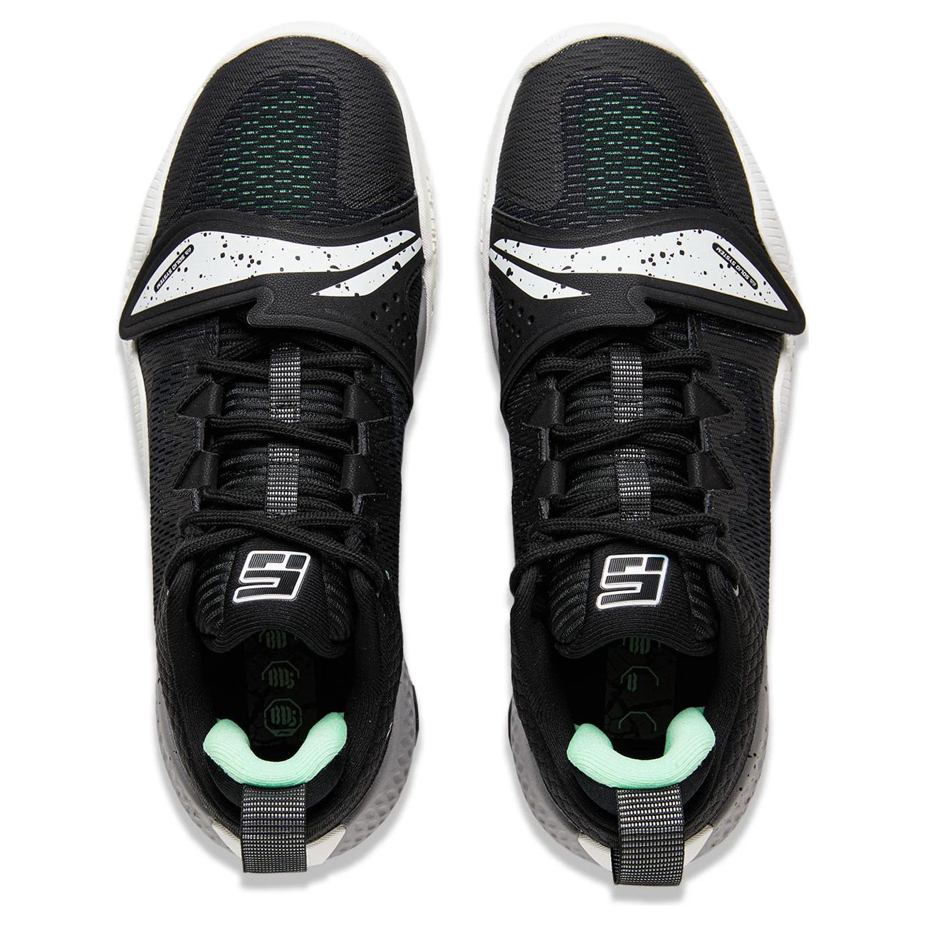 LINING Rage 2 Basketball Shoes Men's Low top Black White купить в интернет-магазине Yoocart с быстрой доставкой по России.