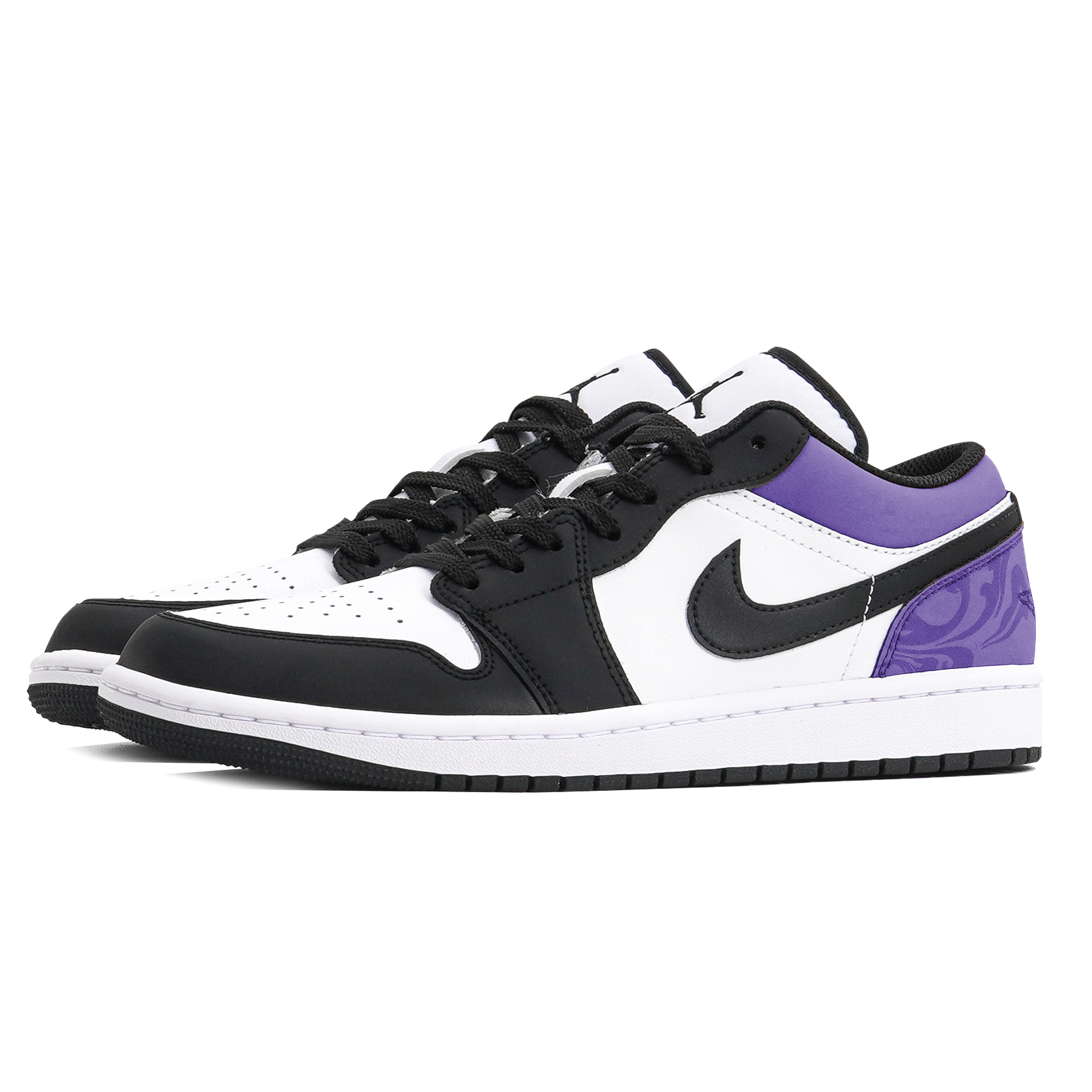 Jordan Air Jordan 1 Third Lab, Xingji Carbon Fiber Low top Vintage Basketball Shoes Men's Blue