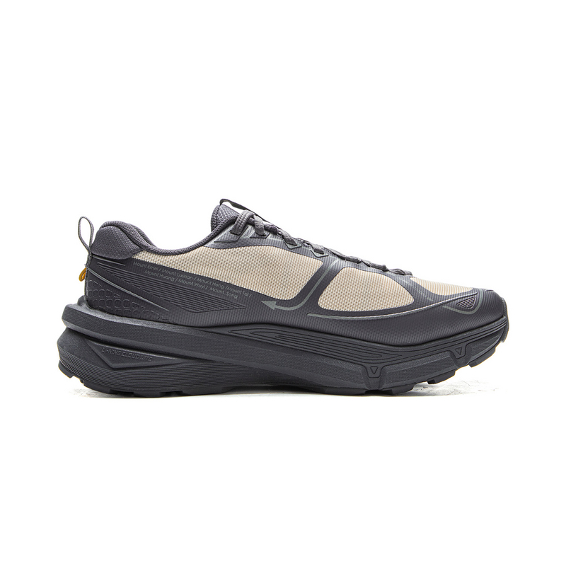 LiNing Outdoor CF Tracing Cushioning, Balance, And Rebound Low top Hiking Shoes Unisex Black Gray