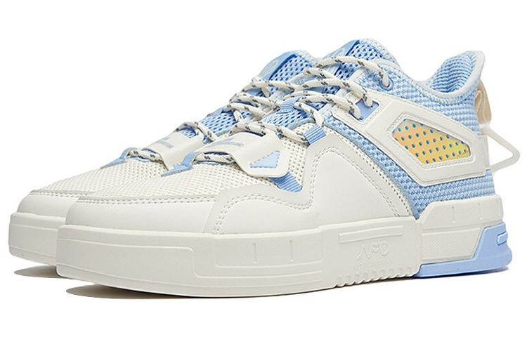 361° NFO Skateboard Shoes Women's Low-Top White/Blue купить в интернет-магазине Yoocart с быстрой доставкой по России.