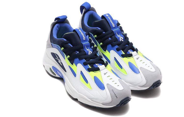 Reebok Dmx 1200 Low White Lime Navy купить в интернет-магазине Yoocart с быстрой доставкой по России.