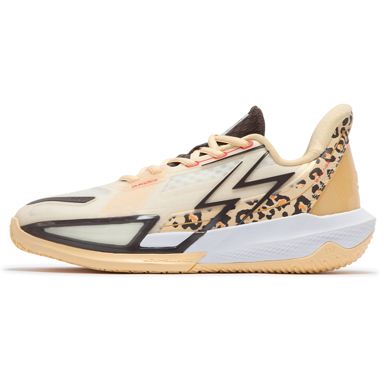 361° Big3 4.0 QUICK Basketball Shoes Women's Low Top Light Vanilla/Java