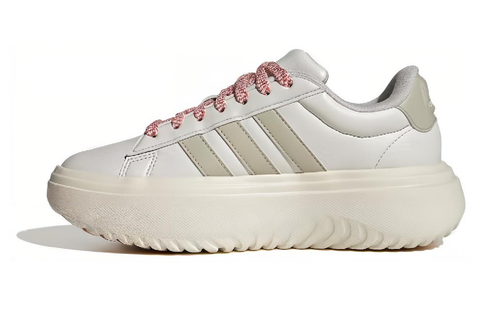 Adidas Grand Court Platform 'Beige Pink' Women's
