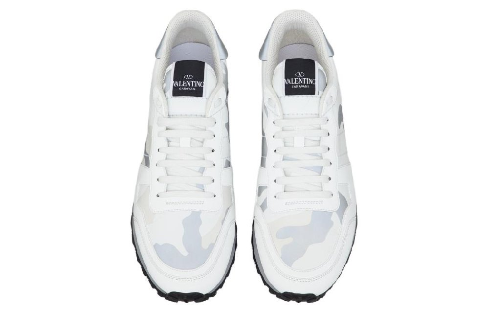 Valentino Rockrunner GARAVANI Low Top Casual Shoes Men's White