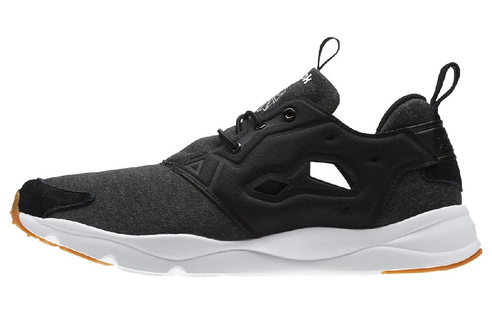 Reebok Unisex Furylite Heather Sneakers Black