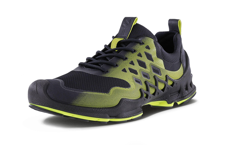 Ecco Great Step Exploration Series Low-Top Sports Casual Shoes Men's Black Yellow