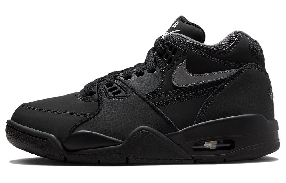 Nike Air Flight 89 Black White Neutral Grey GS