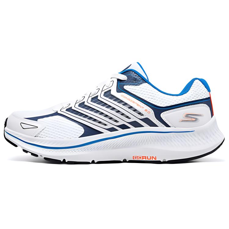 Skechers MEN'S GO WALK Wear-Resistant Low-Top Running Shoes Men's White