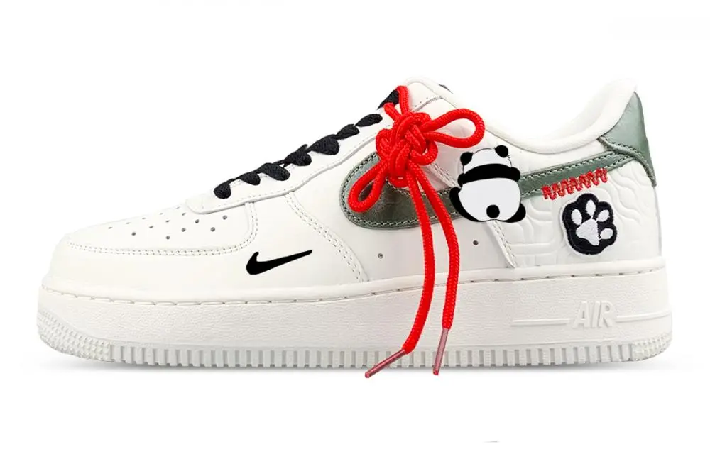 Nike Air Force 1 Abrasion Resistant Slip Resistant Low top Skateboard Shoes Men's