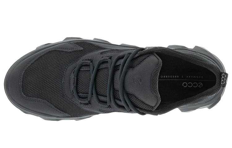 Ecco M Cushioned Slip-Resistant Abrasion-Resistant Low-Top Running Shoes Women's Black