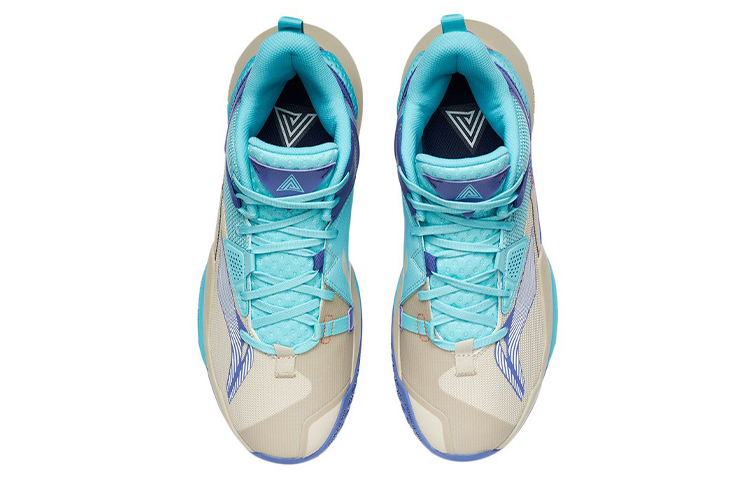 LiNing Power 8 Wear-Resistant Slip-Resistant Mid-Top Performance Basketball Shoes Men's Light Blue купить в интернет-магазине Yoocart с быстрой доставкой по России.