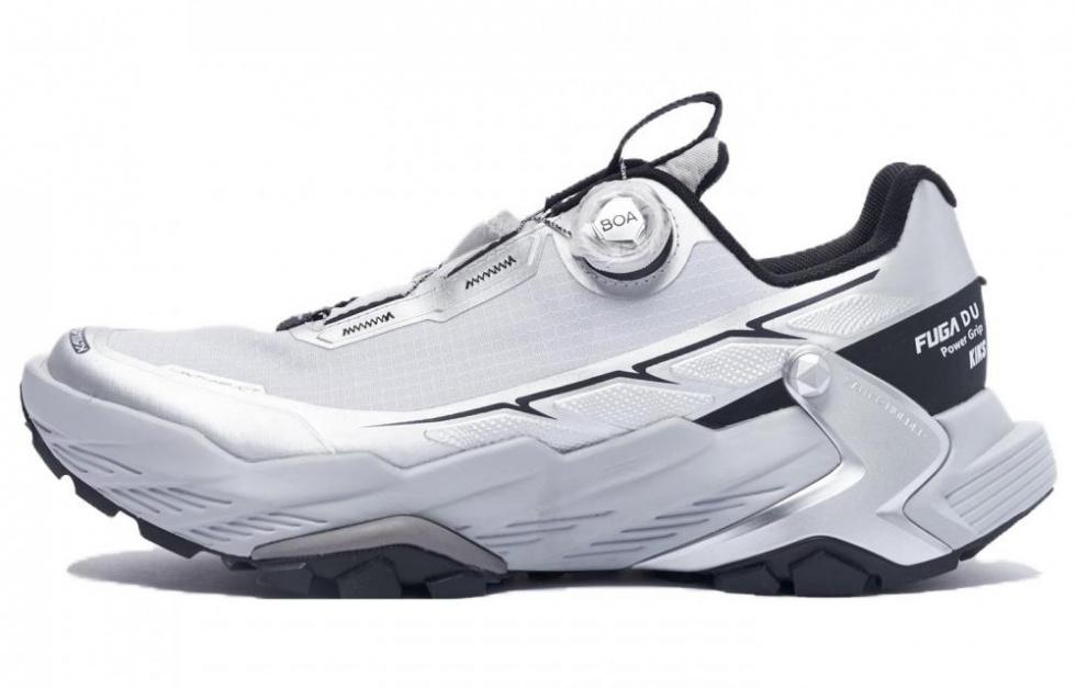 KIKS x KAILAS FUGA Slip-Resistant Low-Top Running Shoes Women's Silver