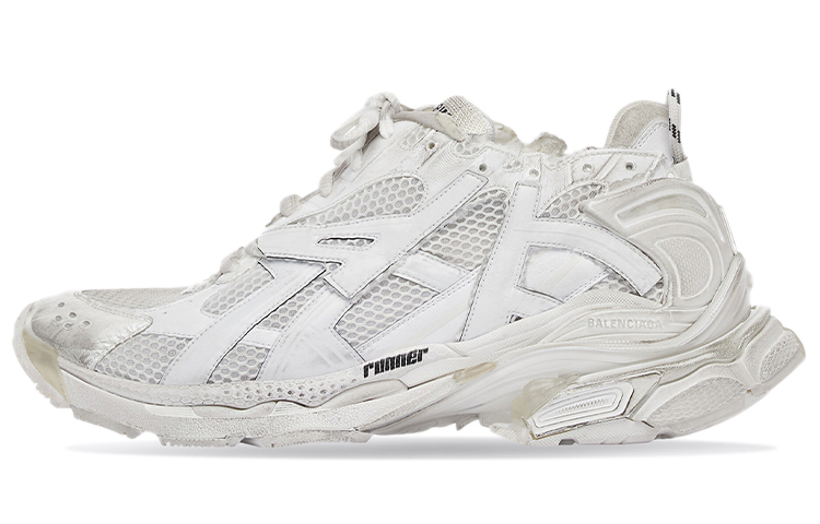 Balenciaga Runner Sneakers 'Whtie Mesh And Nylon' Women's