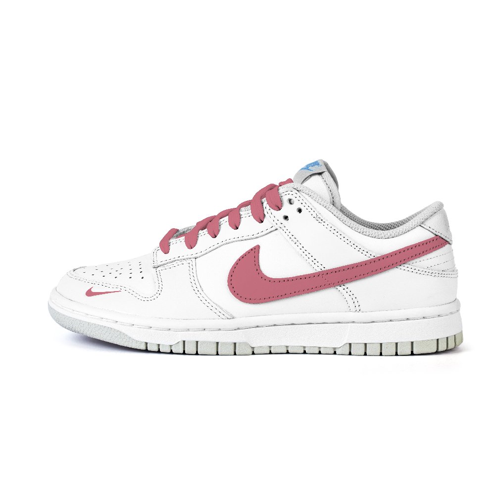 Nike Dunk Anti Slip Wear Resistant Low Top Skateboard Shoes Women's White