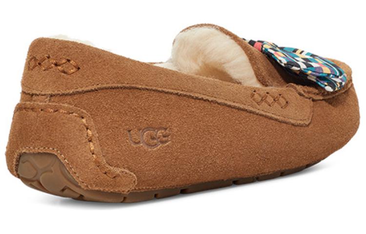 UGG Ansley Bow Slippers 'Tan Blue' Women's купить в интернет-магазине Yoocart с быстрой доставкой по России.