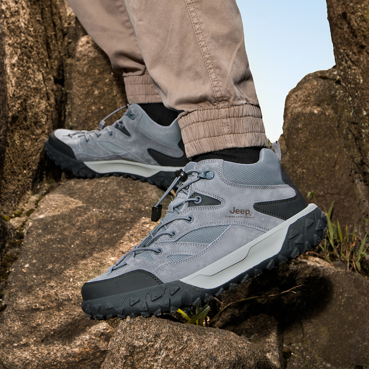 Jeep Mid Top Hiking Shoes Men's купить в интернет-магазине Yoocart с быстрой доставкой по России.