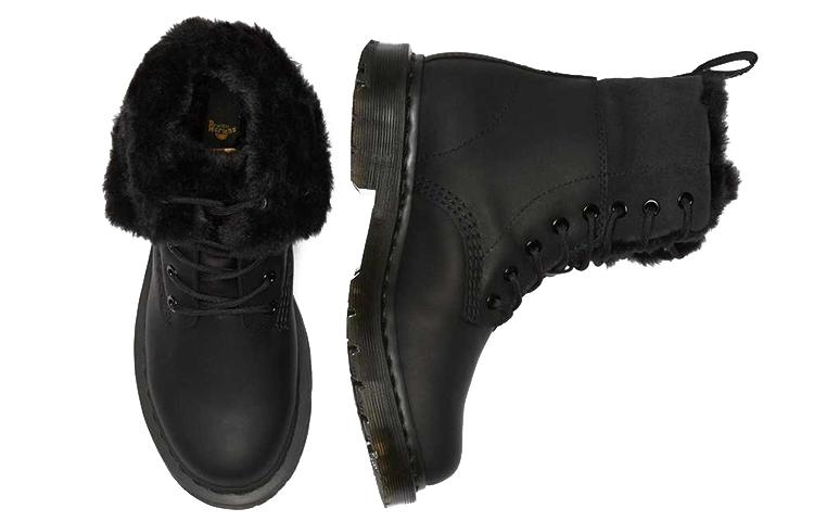 Dr. Martens Dr.Martens 1460 Kolbert Wintergrip Faux Fur Lined Boots 'Black' Women's купить в интернет-магазине Yoocart с быстрой доставкой по России.