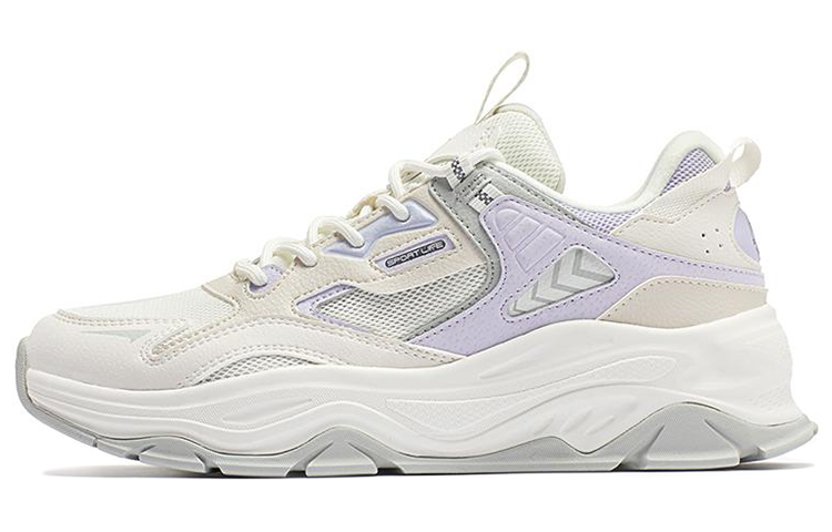 361° Abrasion Resistant Low Top Sports Casual Shoes Women's White Gray
