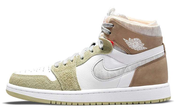 Air Jordan 1 High Zoom Comfort 'Olive Aura' Women's
