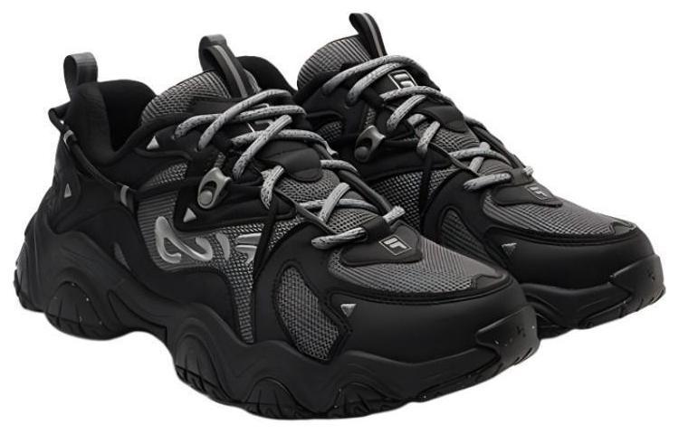 FILA Fluid 4 Sneakers 'Black Grey' Women's