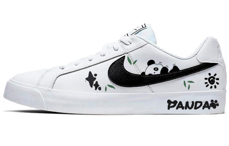 Nike Court Royale Collection Skateboard Shoes Unisex Low Top White/Black