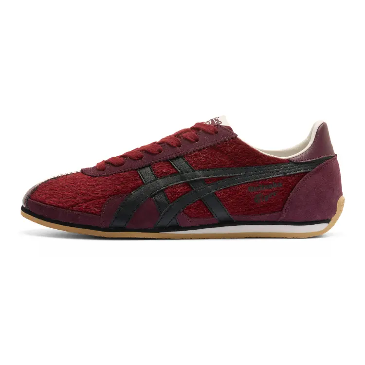 Onitsuka Tiger Runspark Abrasion Resistant Low Top Casual Shoes Unisex Burgundy