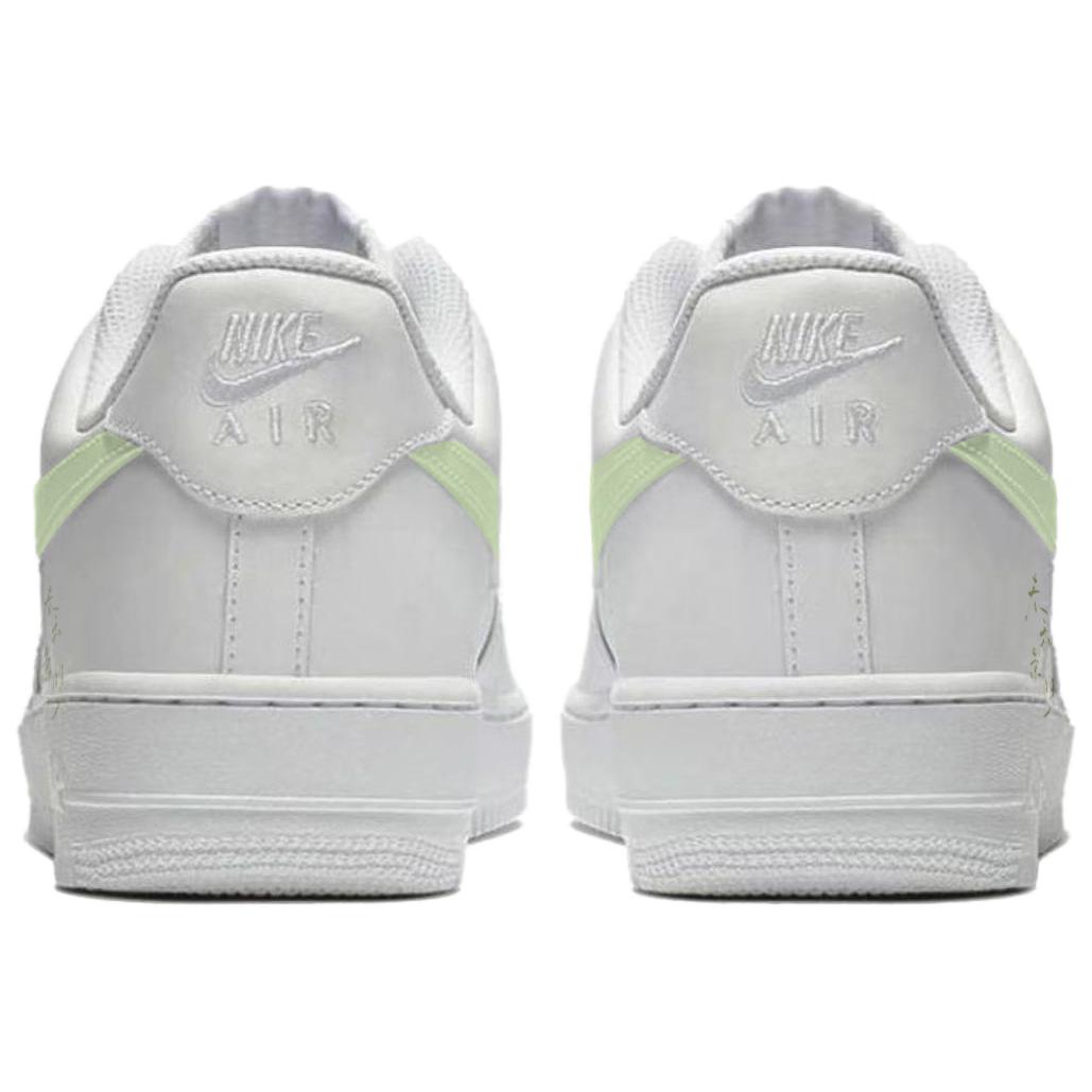 Nike Air Force 1 Spring Harmony And Bright Scenery Anti Slip Wear Resistant Low Top Skateboard Shoes Unisex White Green купить в интернет-магазине Yoocart с быстрой доставкой по России.