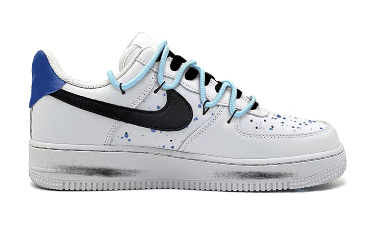 Nike Air Force 1 Low Air Force 1 Low-Top Skateboard Shoes Men's White Blue купить в интернет-магазине Yoocart с быстрой доставкой по России.