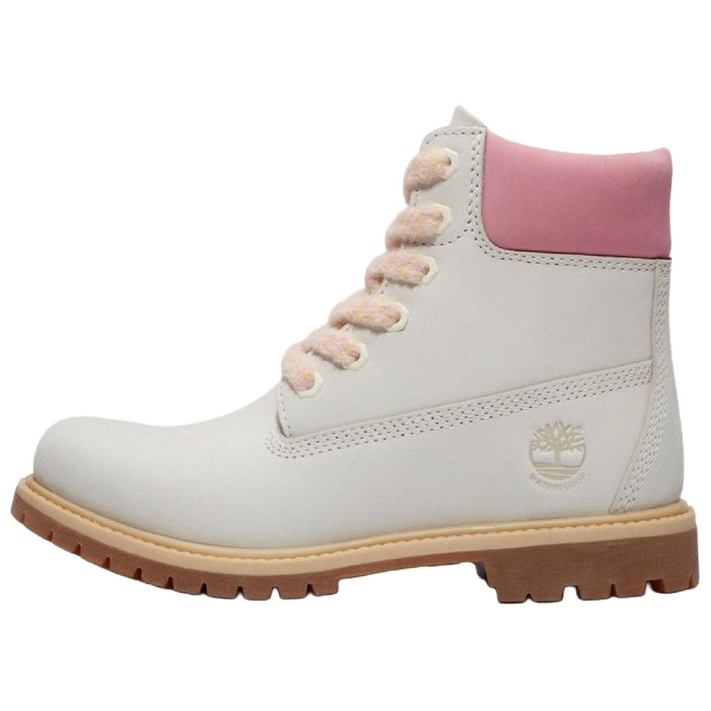 Timberland PREMIUM Thermal Waterproof Outdoor Boots Women's Gray Pink