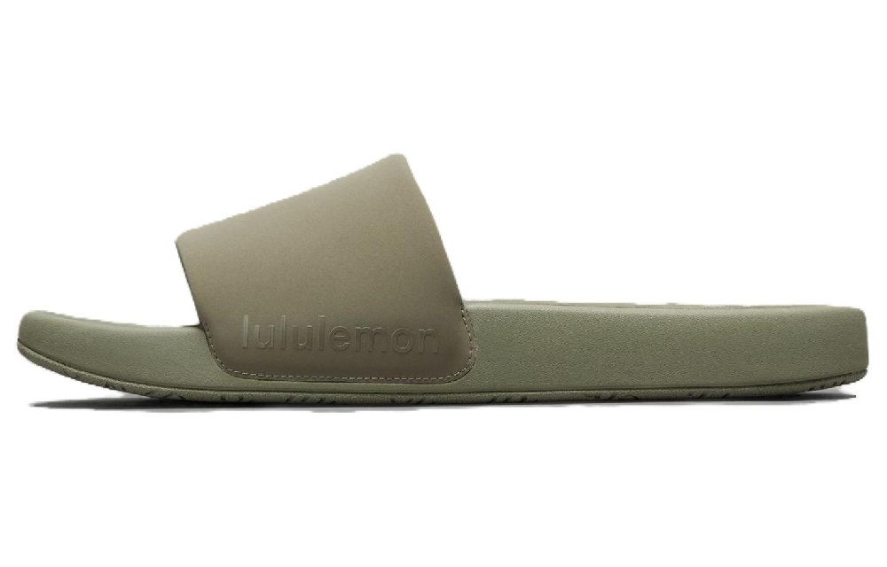 Lululemon Restfeel Slide Slip Resistant Slide Slippers Men's Green