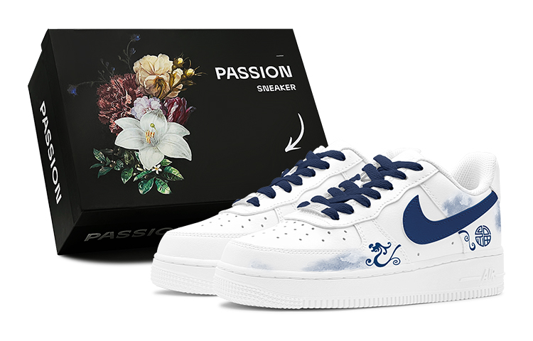 Nike Air Force 1 Skateboard Shoes Men Low-Top White