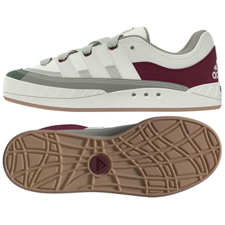 Adidas Originals Adimatic Low-Top Skateboard Shoes Unisex Gray