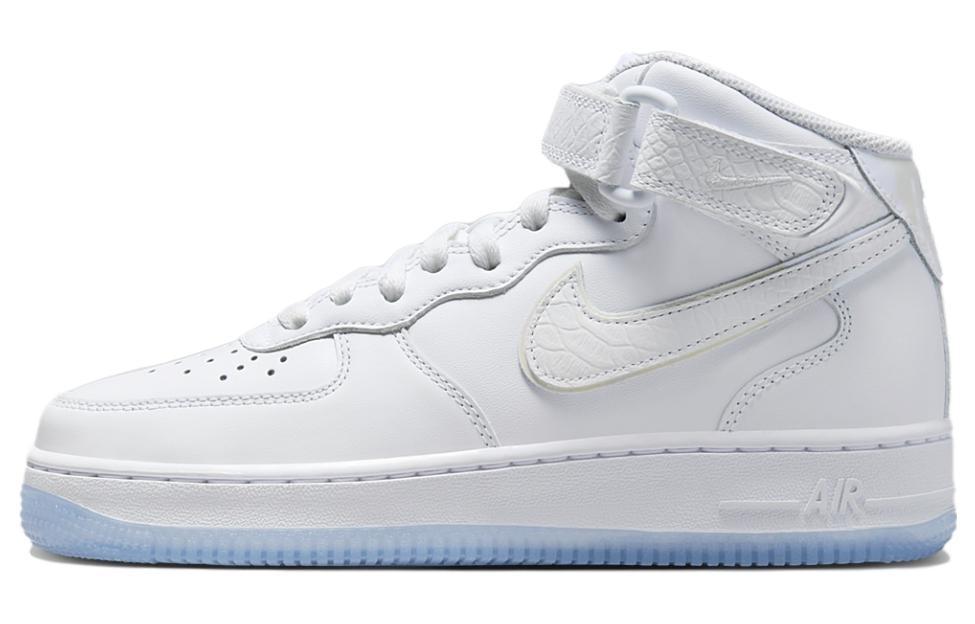 Nike Air Force 1 Mid White Snakeskin Ice Women's