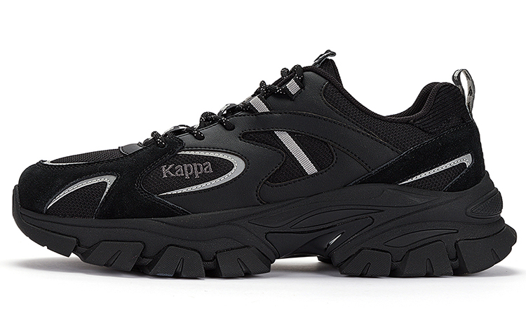 Kappa Low-Top Chunky Sneakers Unisex Black