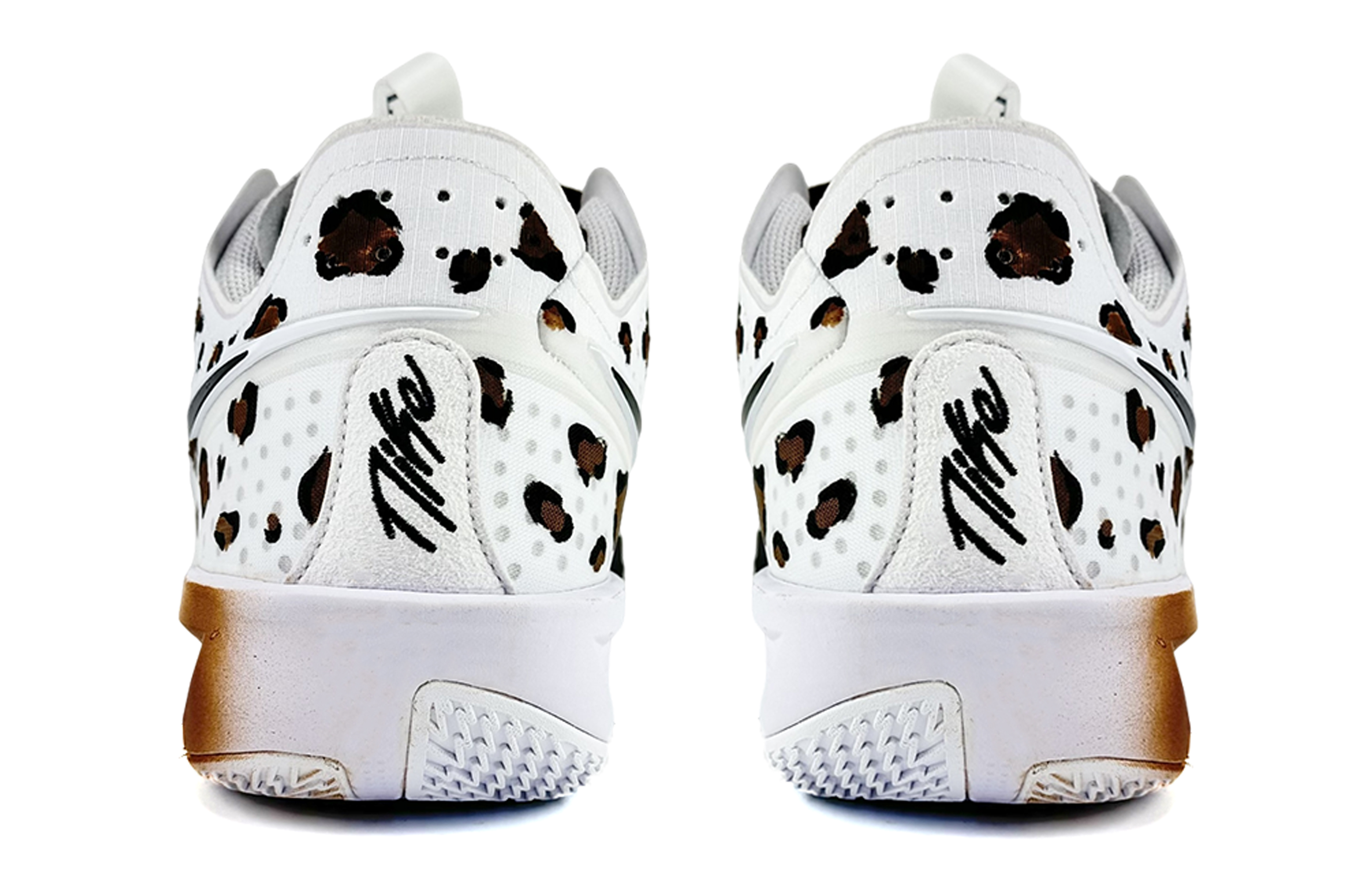 Nike Air Zoom G.T. Cut3 Cushioning Anti-Slip And Wear-Resistant Low-Top Basketball Shoes Unisex Black White Brown купить в интернет-магазине Yoocart с быстрой доставкой по России.