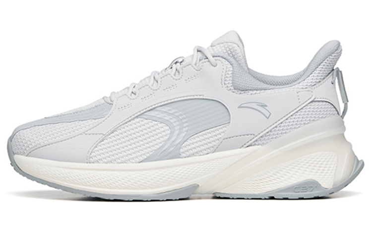 Anta C37 Series Overwhelming Breathable Low Top Running Shoes Women's Gray