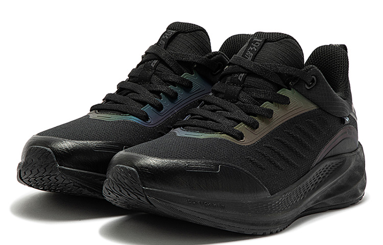 361° Rain Block 6.0 Anti-Slip Wear-Resistant Low-Top Winter Padded Running Shoes Women's Obsidian Black