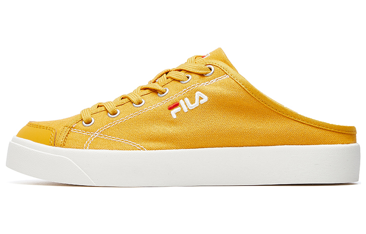 FILA Classic Kicks Mule Canvas Shoes Yellow Women's