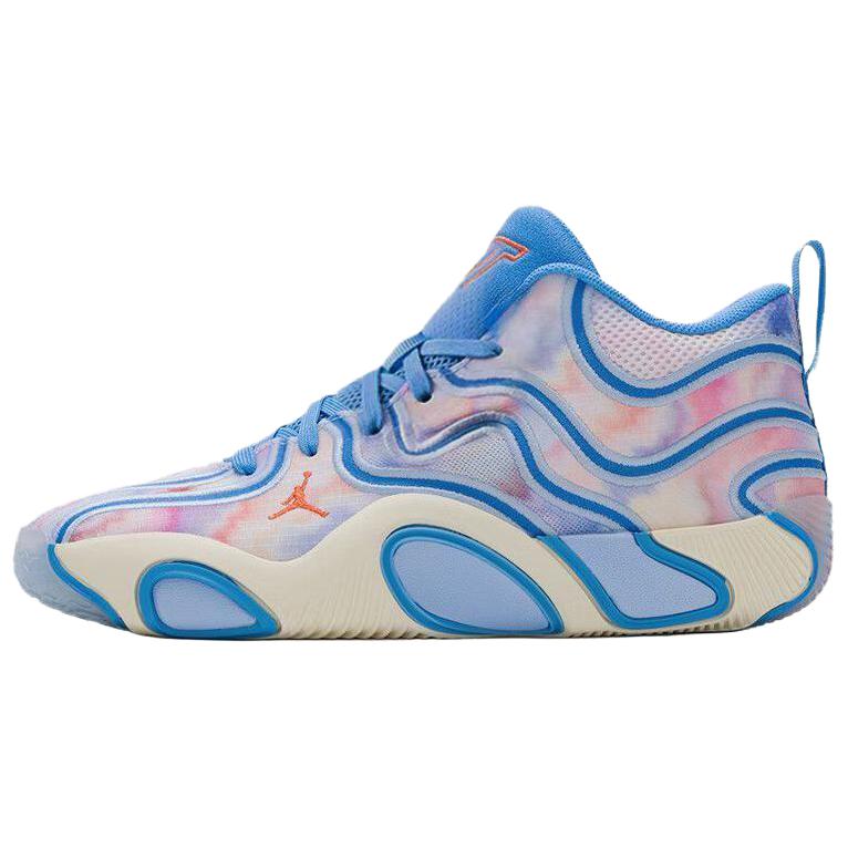 Jordan Tatum 3 Breathable Low Top Basketball Shoes Men's Blue