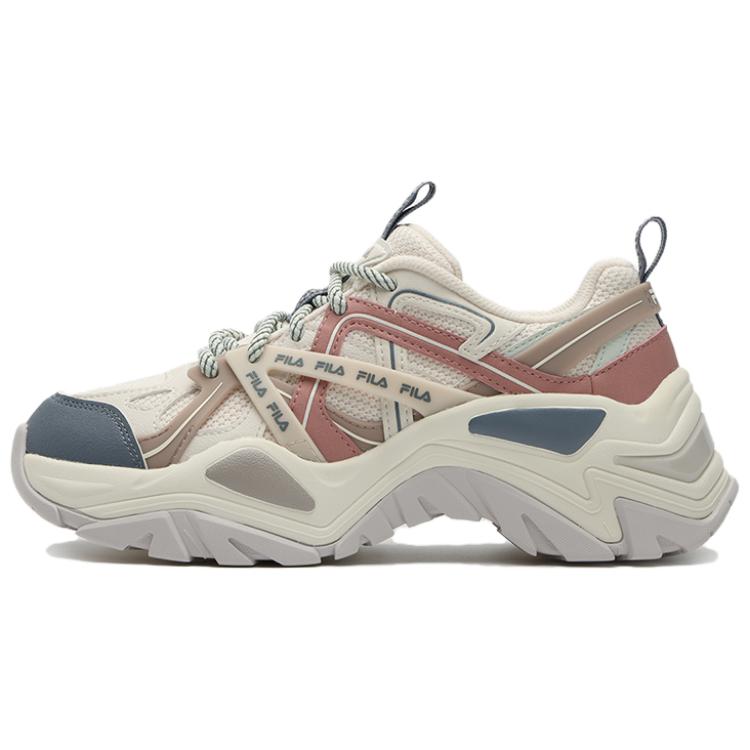 FILA Sofia 1S Fishbone Modern Low Top Shoes 'White Pink Blue' Women's