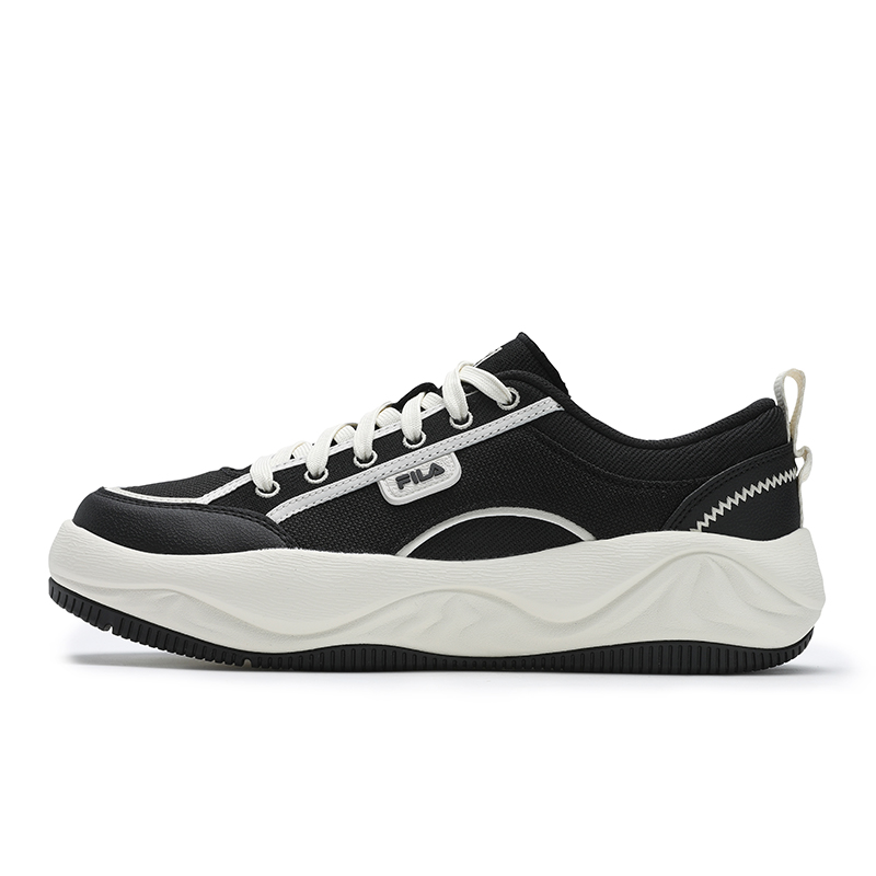 FILA COOKIES Abrasion Resistant, Breathable, Lightweight Coverage Low Top Canvas Shoes Men's Black White купить в интернет-магазине Yoocart с быстрой доставкой по России.