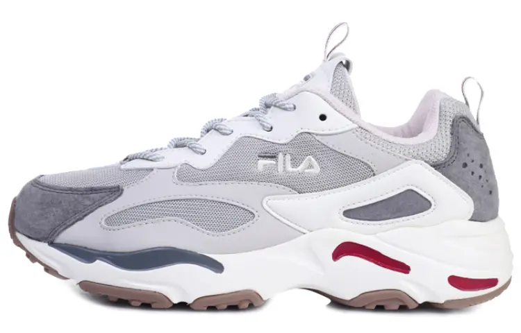 FILA X Bts Colorful Summer Collection Raytracer Grey/White/Red Women's