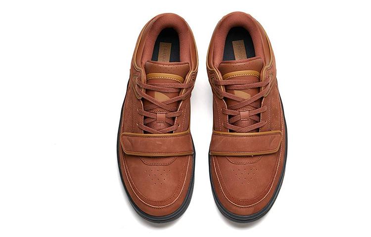 Anta Low-Top Skateboard Shoes Men's Brown