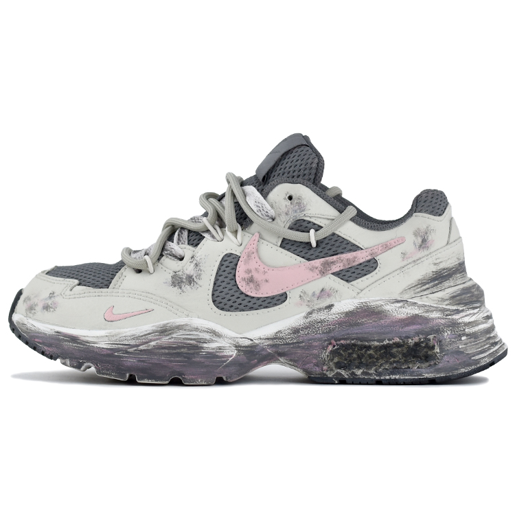 Nike Air Max Fusion Shock Absorbers Slip Resistant Breathable Low top Running Shoes Women's Space Gray Pink купить в интернет-магазине Yoocart с быстрой доставкой по России.
