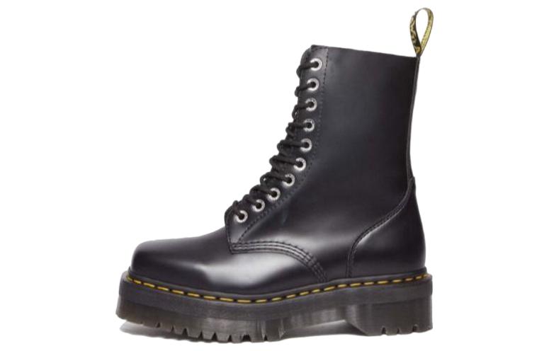Dr. Martens 1490 Quad Leather Boots 'Black' Women's