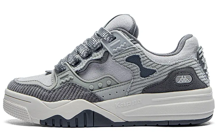 Kappa Low top Skateboard Shoes Unisex Gray
