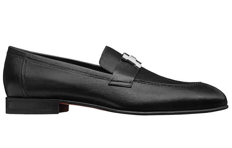 HERMES Paris Casual Single Shoes Men's Black купить в интернет-магазине Yoocart с быстрой доставкой по России.